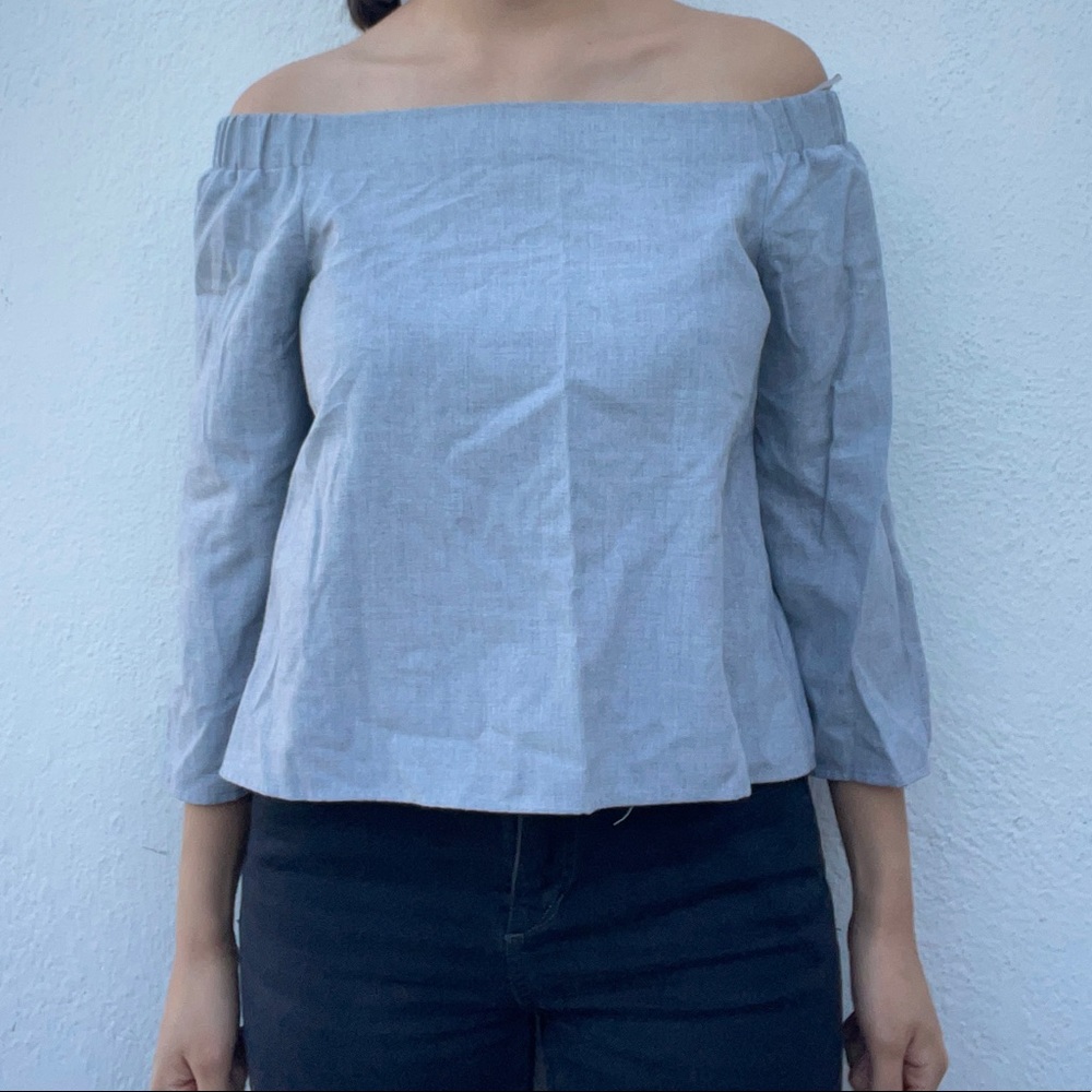 Zara off shoulder top S